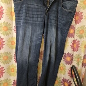 Sonoma Women's Boyfriend Jeans - Dark Blue Wash